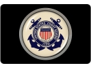 U.S. Coast Guard - Tow Hitch Cover with Chrome Emblem