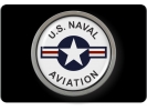 U.S. Naval Aviation with Star - Tow Hitch Cover with Chrome Emblem