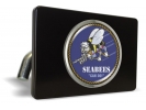 U.S. Navy Seabees - Tow Hitch Cover with Chrome Emblem