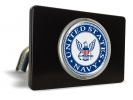 U.S. Navy - Tow Hitch Cover with Chrome Emblem (b)