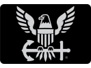U.S. Navy Eagle and Anchor - Tow Hitch Cover