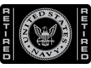 U.S. Navy Retired - Tow Hitch Cover