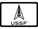 USSF - U.S. Space Force (WB) - Tow Hitch Cover