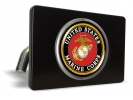 USMC - Tow Hitch Cover with Chrome Emblem