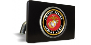 USMC - Tow Hitch Cover with Chrome Emblem
