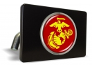 USMC - Marine Corps EGA - Tow Hitch Cover with Chrome Emblem (r)