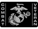 USMC - Combat Veteran EGA - Tow Hitch Cover