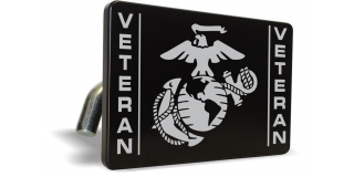 USMC - Veteran Marine Corps EGA - Tow Hitch Cover