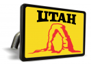 Utah State, Delicate Arch (Color) - Tow Hitch Cover