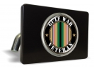 Gulf War Veteran - Tow Hitch Cover with Chrome Emblem