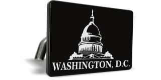 Washington, D.C - Tow Hitch Cover