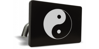 Yin Yang- Tow Hitch Cover