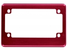 Motorcycle Anodized Aluminum License Plate Frames