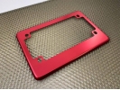 Motorcycle Anodized Aluminum License Plate Frames