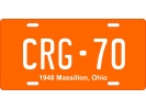 1948 Massillon, Ohio - Decorative License Plates