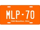 1948 Massillon, Ohio - Decorative License Plates