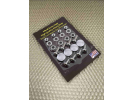 Screw Covers Metal - Chrome (NOT for BILLET frames)