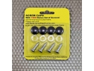 Screw Covers Plastic - Black (NOT for BILLET frames)