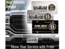 Gulf Combat Veteran - Stainless Steel Car License Plate