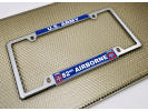 U.S. Army 82nd Airborne - Car Metal License Plate Frame