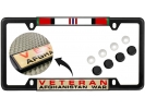Afghanistan War Veteran - Car Metal License Plate Frame