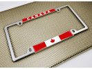Canada Flag - Car Metal License Plate Frame