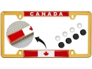 Canada Flag - Car Metal License Plate Frame