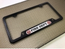 First In Last Out - Fire Department - Car Metal License Plate Frame