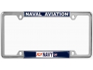 Naval Aviation - Fly Navy - Car Metal License Plate Frame