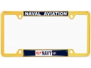 Naval Aviation - Fly Navy - Car Metal License Plate Frame