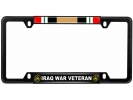 Iraq War Veteran - Car Metal License Plate Frame