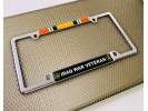 Iraq War Veteran - Car Metal License Plate Frame