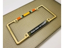 Iraq War Veteran - Car Metal License Plate Frame