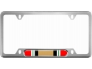 Iraq War Veteran - Car Metal License Plate Frame