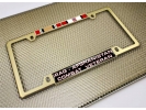 Iraq - Afghanistan Combat Veteran - Car Metal License Plate Frame