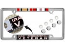 Iraq - Afghanistan Veteran - Car Metal License Plate Frame
