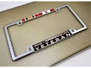 Iraq - Afghanistan Veteran - Car Metal License Plate Frame