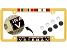 Iraq - Afghanistan Veteran - Car Metal License Plate Frame