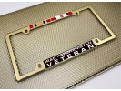 Iraq - Afghanistan Veteran - Car Metal License Plate Frame