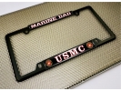 USMC - Marine Dad - Car Metal License Plate Frame