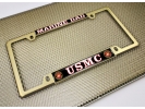 USMC - Marine Dad - Car Metal License Plate Frame