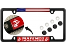 USMC - Marines. The Few. The Proud. - Car Metal License Plate Frame (rw)