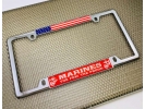 USMC - Marines. The Few. The Proud. - Car Metal License Plate Frame (rw)