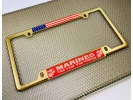 USMC - Marines. The Few. The Proud. - Car Metal License Plate Frame (rw)