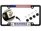 USMC - Marines. The Few. The Proud. - Car Metal License Plate Frame (wb)