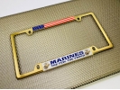 USMC - Marines. The Few. The Proud. - Car Metal License Plate Frame (wb)