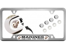 USMC - Marines. The Few. The Proud. - Car Metal License Plate Frame (wb)