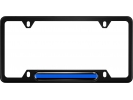 Duty Honor Courage Thin Blue Line - Car Metal License Plate Frame