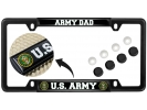 U.S. Army Dad - Car Metal License Plate Frame