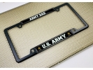 U.S. Army Dad with Star Logo - Car Metal License Plate Frame